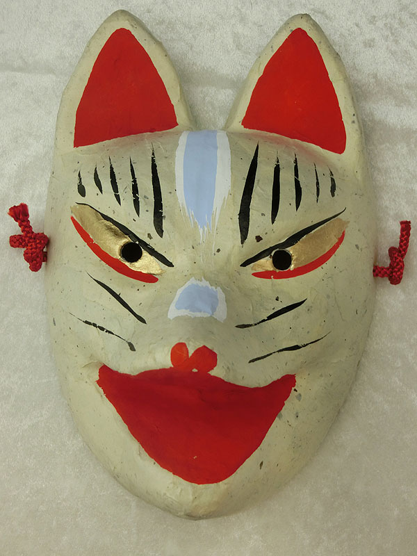 房本デザイン工芸：狐面・和紙張り｜子狐