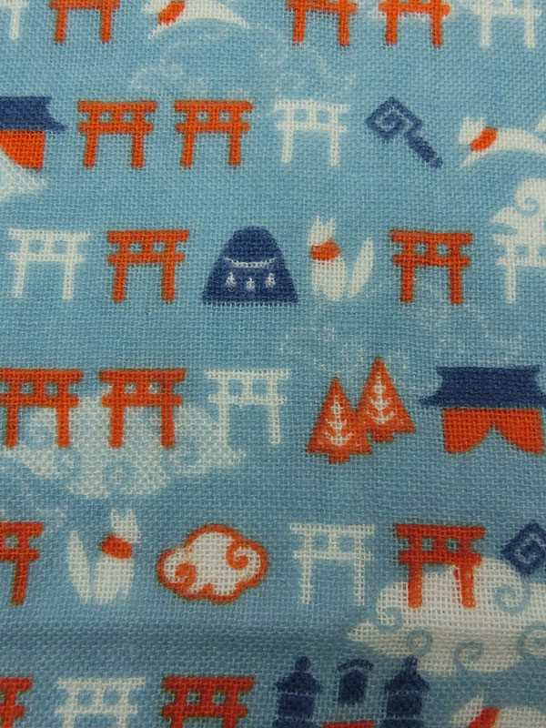 稲荷ハンカチーフ（雨の稲荷）