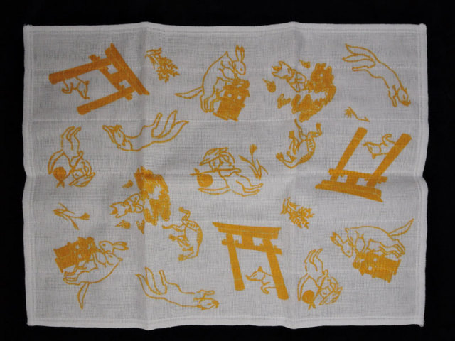 GalleryKACCO：狐戯画　蚊帳ふきん