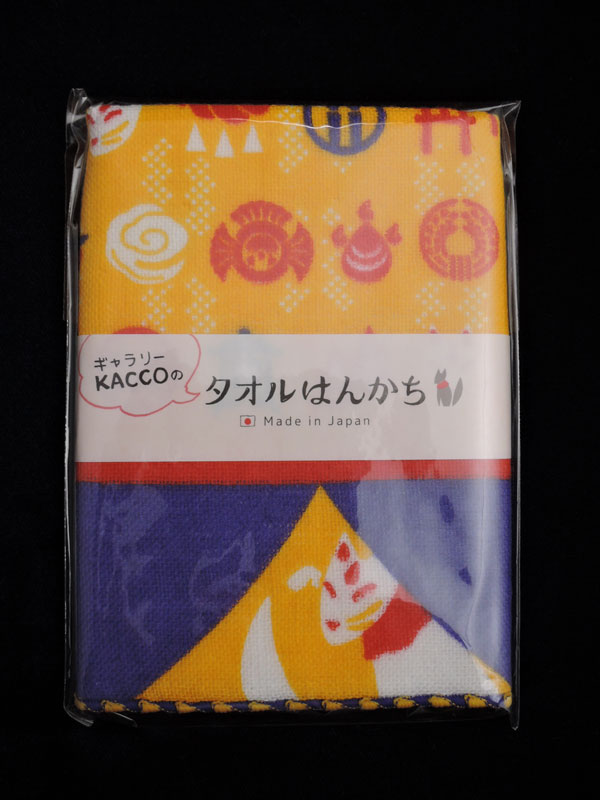 GalleryKACCO：稲荷ハンカチーフ（紋尽くし）