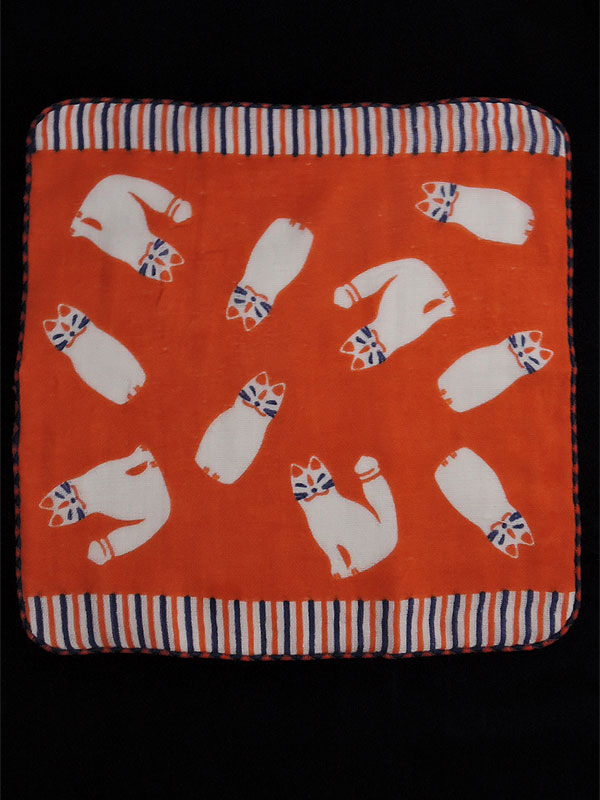 稲荷ハンカチーフ（陶人形）