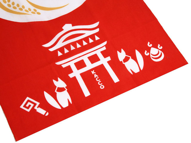 GalleryKACCO：手拭い「ひょうたん狐」