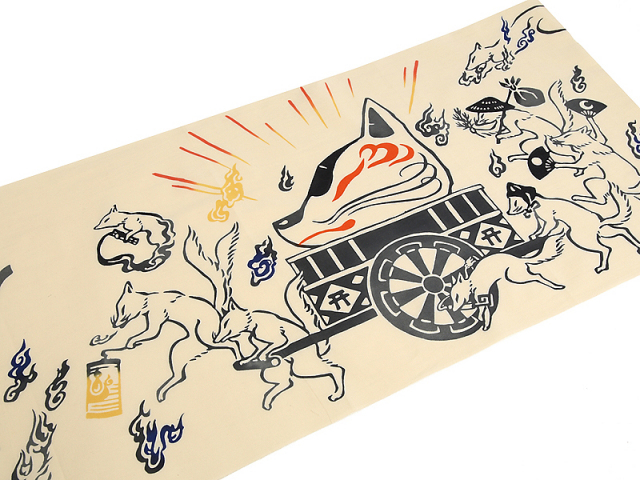 GalleryKACCO：手拭い ‐狐百鬼夜行‐