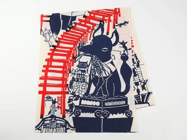 手拭い「いなりみち」