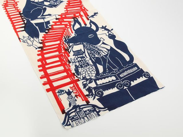 手拭い「いなりみち」