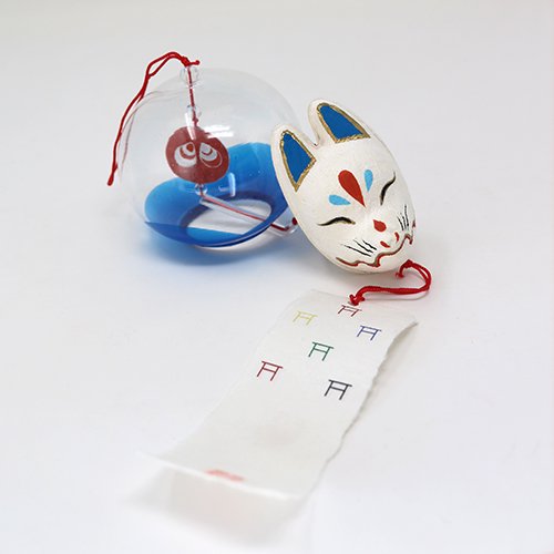 風鈴福々面 （狐）