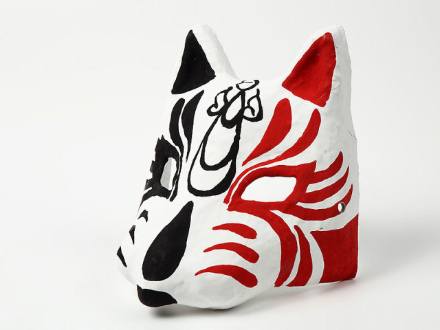 半狐面　トライバル