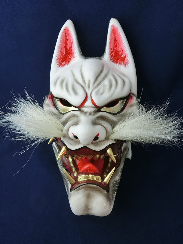 石見神楽面・悪狐