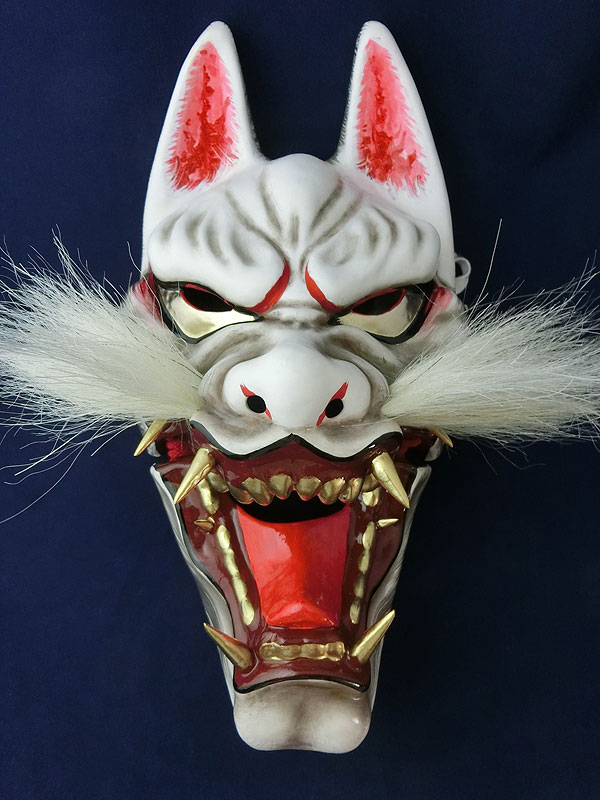 石見神楽面・悪狐