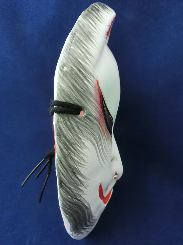 柿田勝郎面工房：石見神楽面 コンコン狐[販売終了]