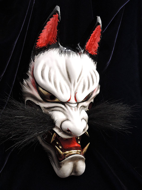 柿田勝郎面工房 狐面堂