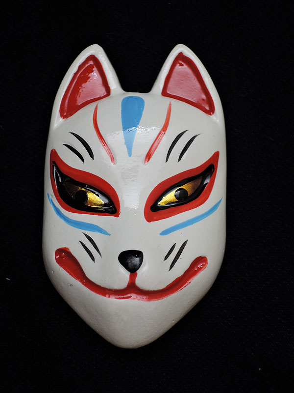カサマヤ物産：狐面マグネット