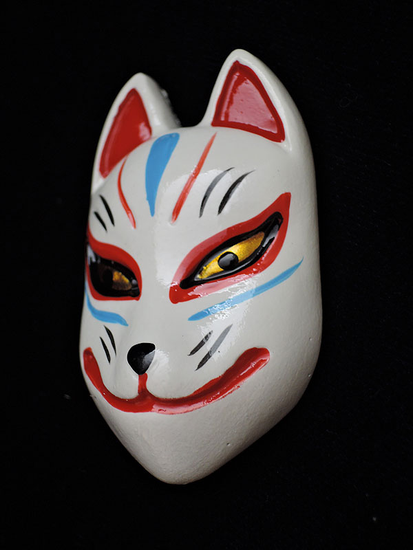 カサマヤ物産：狐面マグネット
