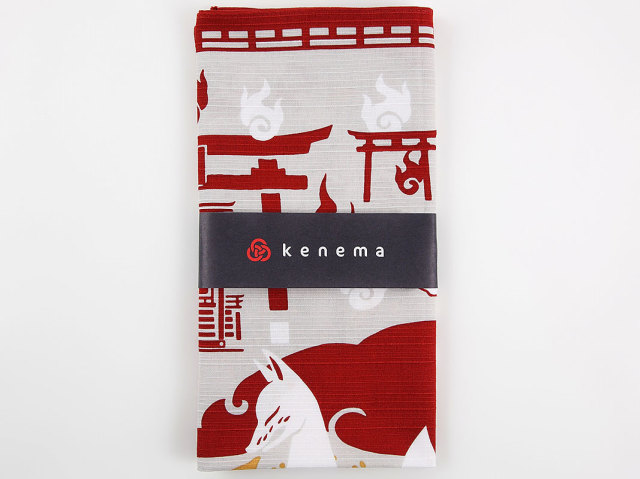 宮本株式会社:小風呂敷「百千狐稲荷」 宮本株式会社:小風呂敷「百千狐稲荷」