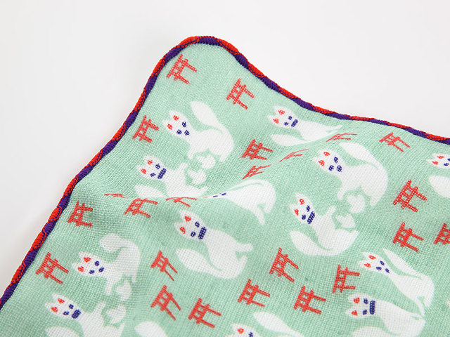 町娘のハンカチーフ　狛狐