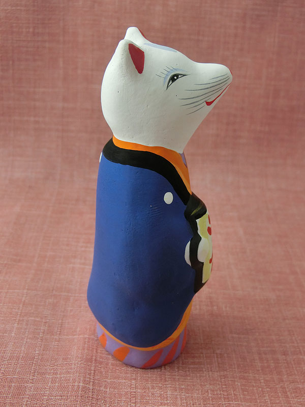 【郷土玩具】廃絶　北条土人形　桂蔵坊・大山の白狐 2026年最新】狐 郷土玩具の人気アイテム - メルカリ