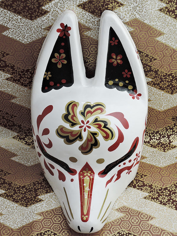 狐面堂：半狐面「朱華－シュカ－」