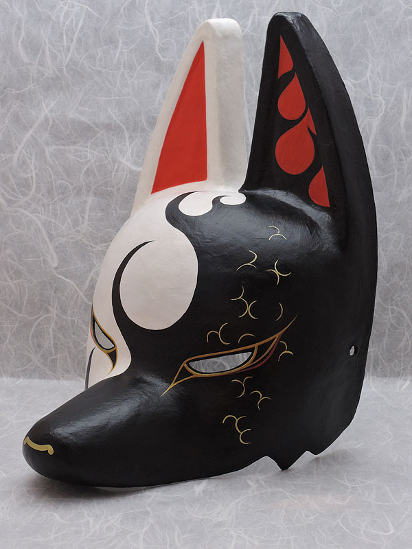半狐面「陽炎」≪羽二重張り≫