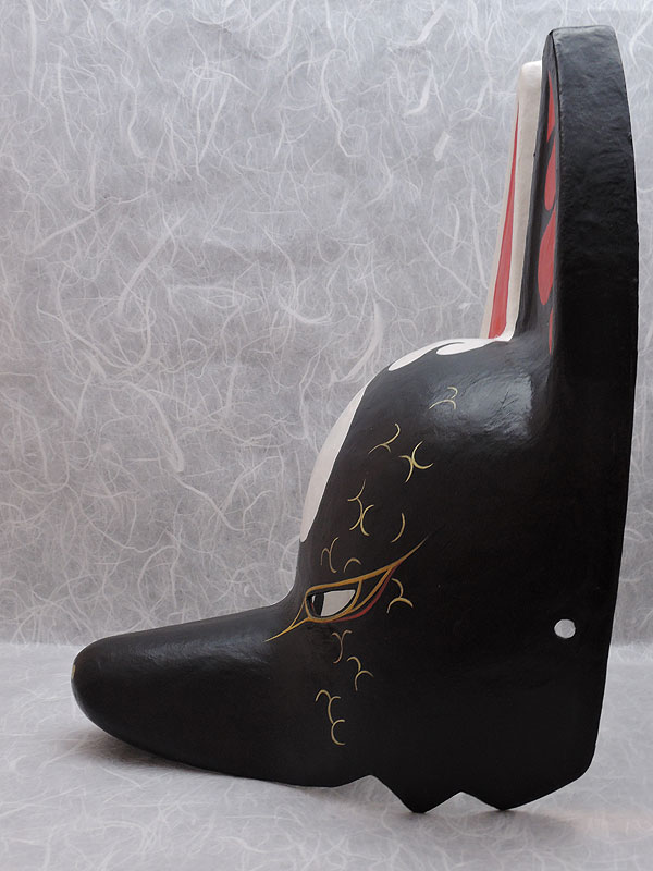 半狐面「陽炎」≪羽二重張り≫