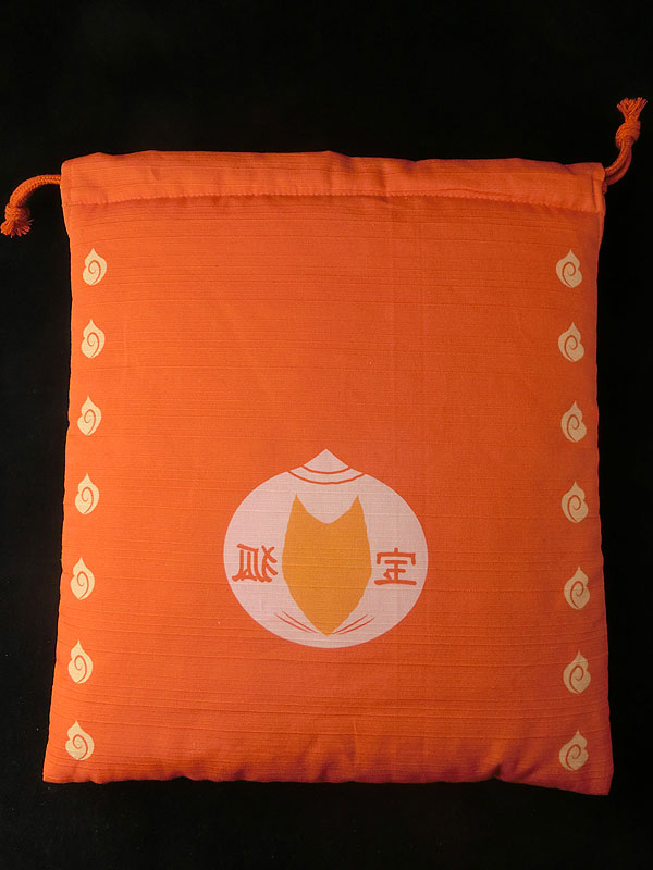 狐巾着「宝狐」（狐面用）