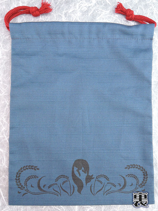 狐巾着「稲穂狐」（中）