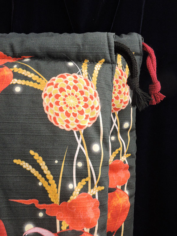 狐面堂：巾着「守護狐」（狐面用）