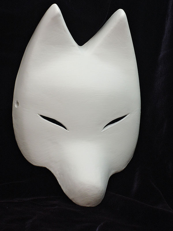 狐のお面 石膏塗り Amazon.co.jp: 【コノハナサクヤ.jp】きつね お面 石膏 石こう