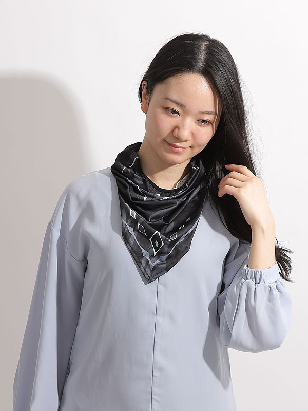 狐面堂：ネックフェイスマスク「宵闇」「暁晃」