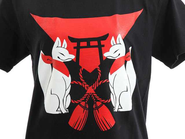 狐面堂：Tシャツ「神使」