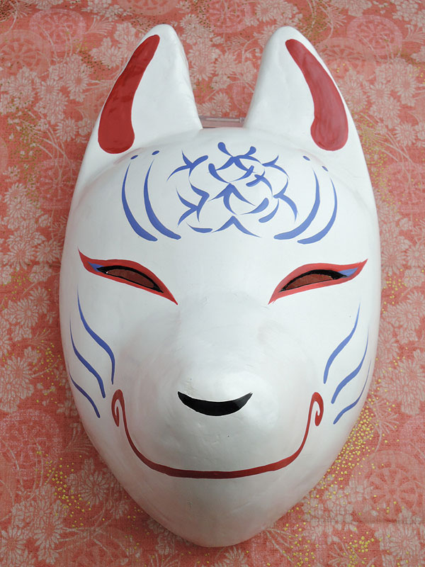 狐面堂：狐面「額彼岸花」