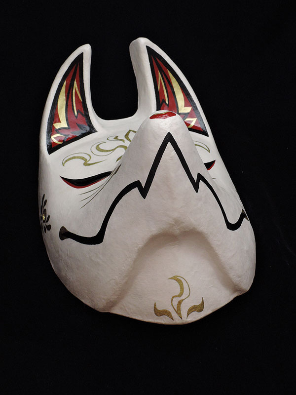 狐面堂：狐面「九尾」≪羽二重張り≫