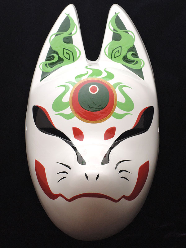 狐面「宝珠」（大）