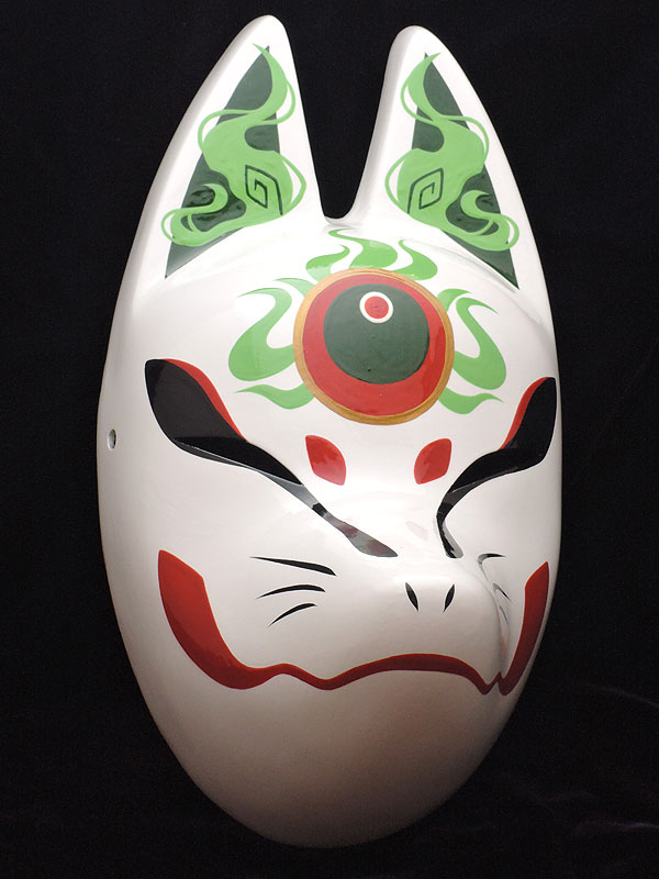 狐面「宝珠」（大）
