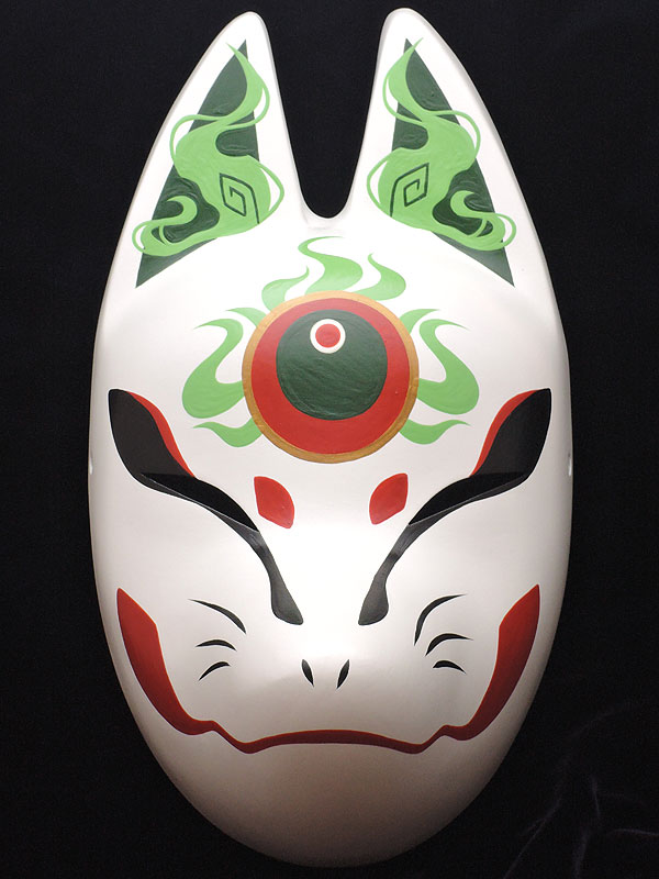狐面「宝珠」（大）