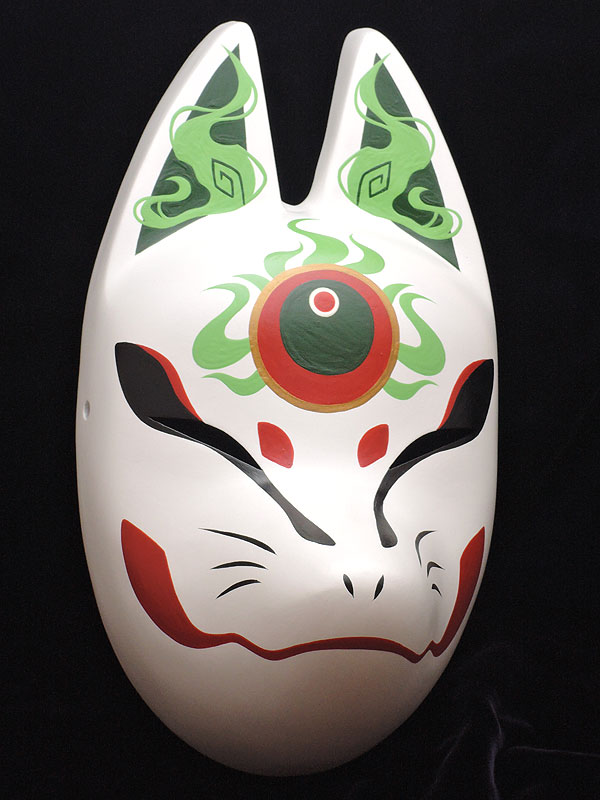 狐面「宝珠」（大）