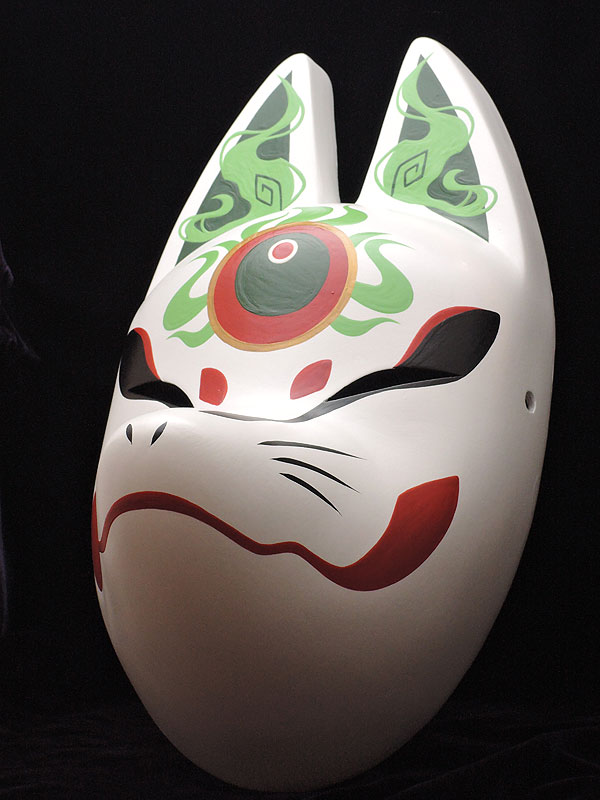 狐面「宝珠」（大）