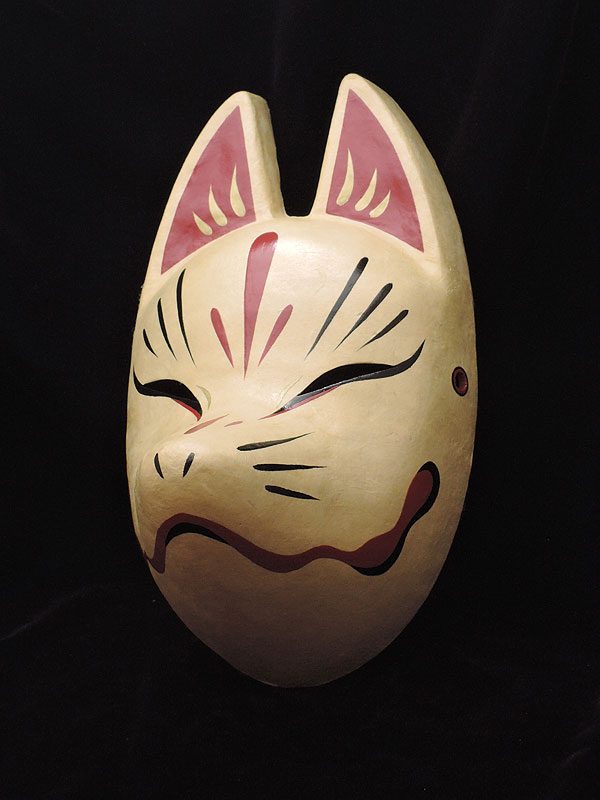 狐面堂：狐面「鈴稲」≪羽二重張り≫（小）