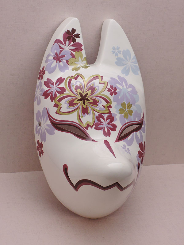 狐面堂：狐面「千世桜」（小）