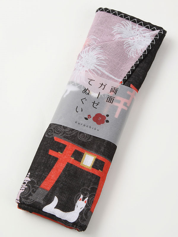 両面ガーゼてぬぐい　千本鳥居