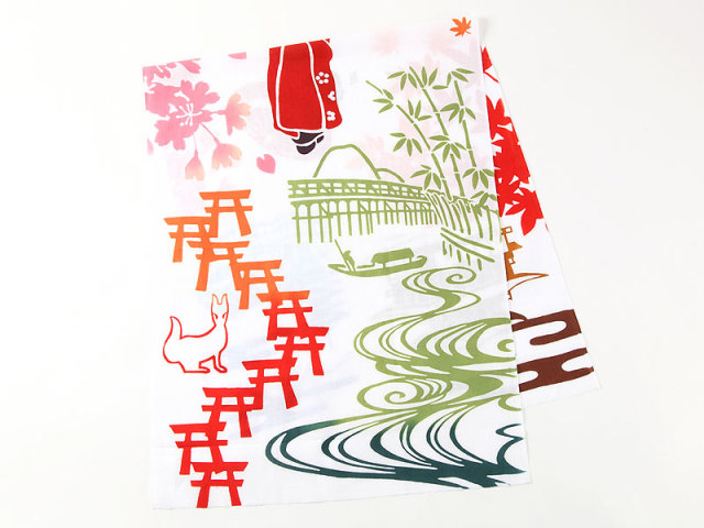 手拭い「京都」