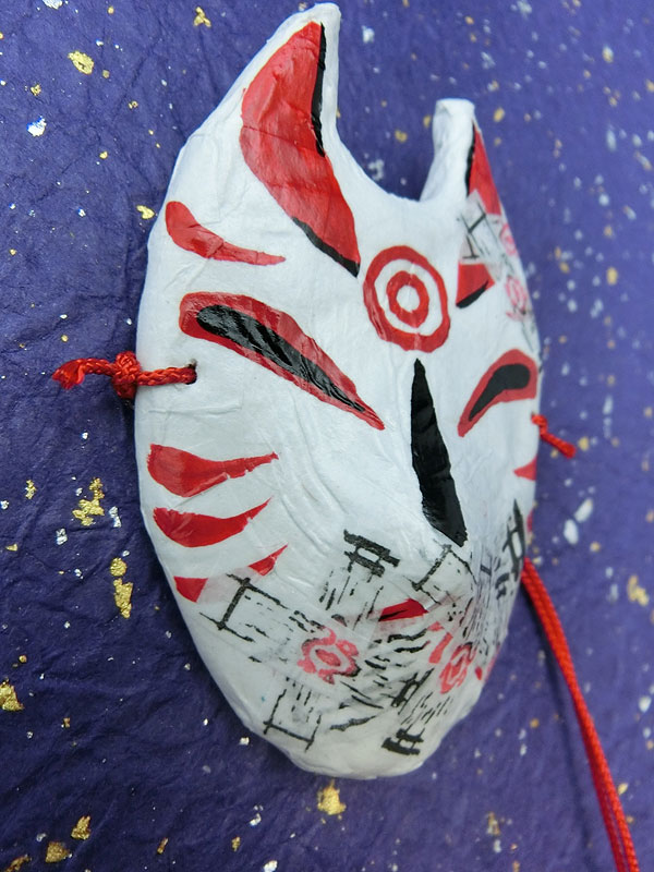 ドール用狐面（封印）