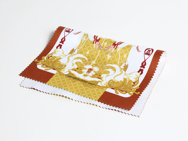 めがねふき「アマツキツネ白狐」