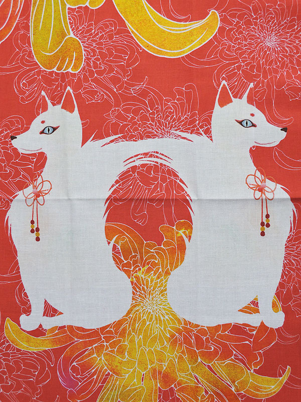 非売品‼️ダチョウ倶楽部　手拭い GalleryKACCO：手拭い ‐千本鳥居‐[販売終了]