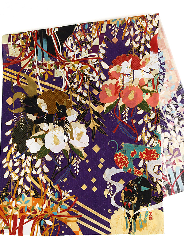 手拭い「雪月花」