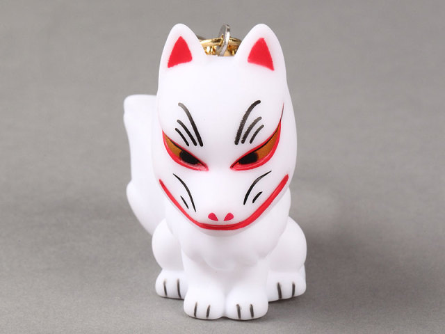 人形すくい　狐（座り）