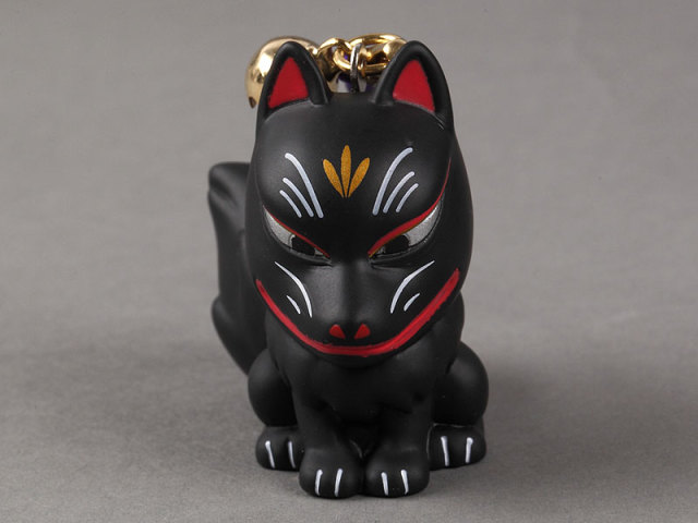 人形すくい　狐（座り）