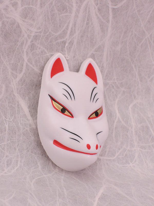 おまつりらんど：きつねマグネット（狐面）