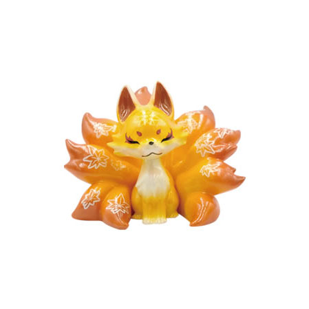 Qualia つぼみ狐 マスコットボールチェーン 四季折々