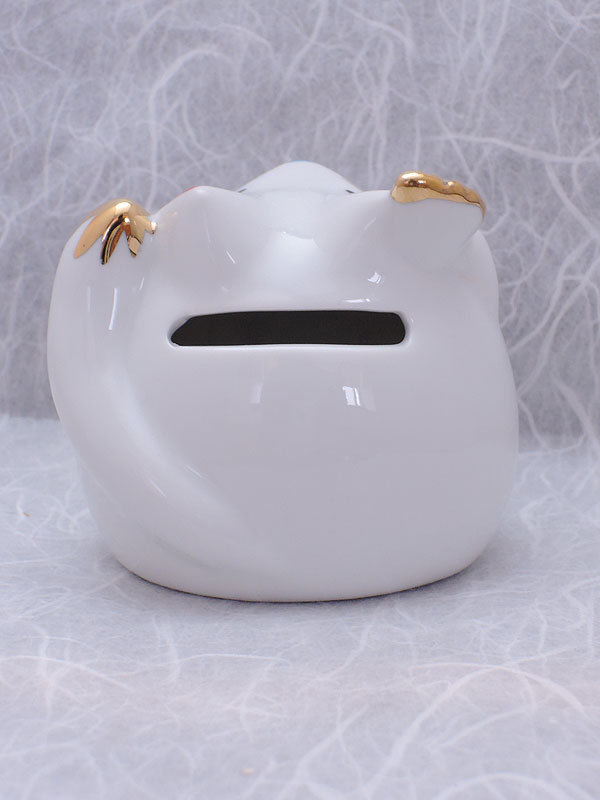 リュウコドウ：丸きつね貯金箱