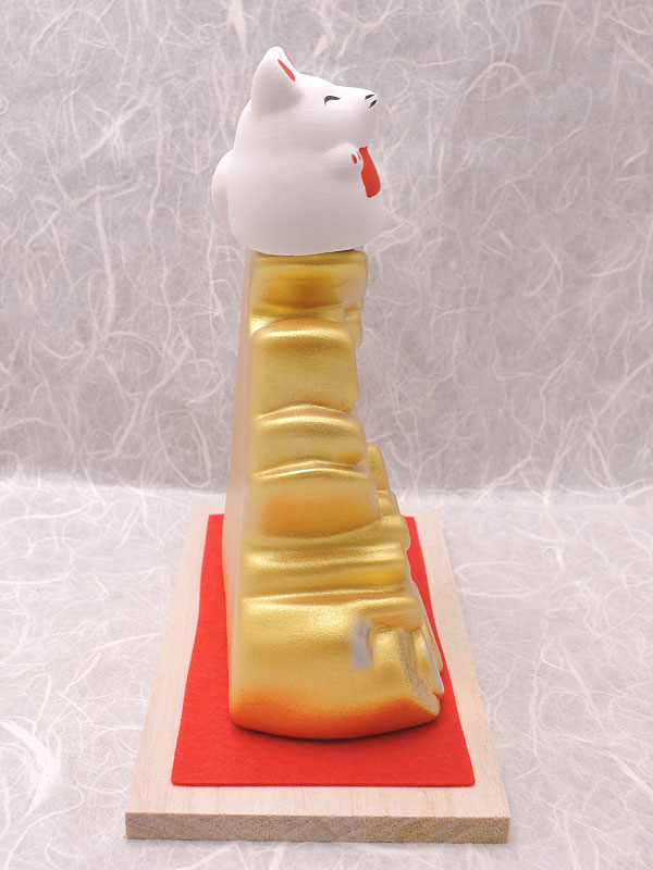 リュウコドウ：金文字金運笑来きつね